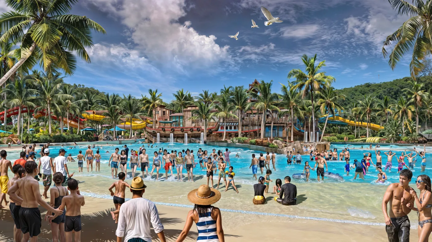 Công viên nước Sun World (hình ảnh minh họa)